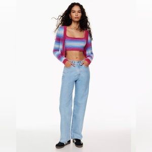 Aritzia Sunday Best Denim wide leg